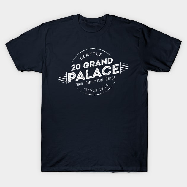 20 Grand Palace (aged look) T-Shirt by MoviTees.com